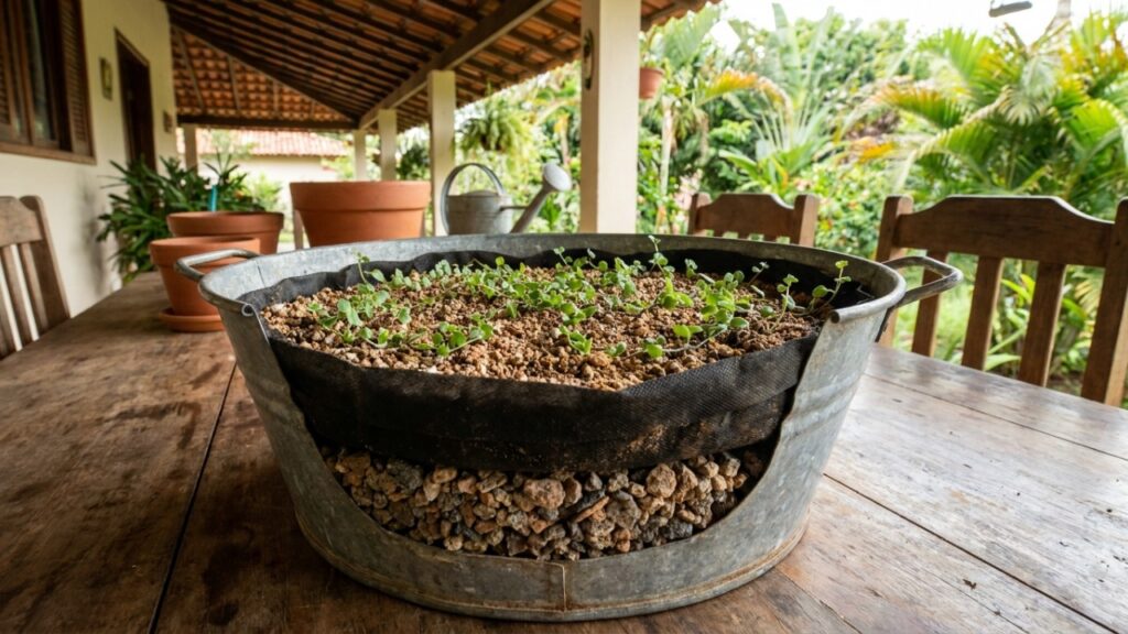 10 ervas rasteiras que fecham a superfície da terra rápido e ainda evitam o ressecamento do solo em bacias reaproveitadas