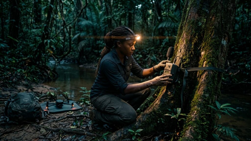 Este jacaré-anão amazônico surpreende biólogos ao utilizar seu tamanho compacto para dominar igarapés estreitos e desafiar o monitoramento ecológico tradicional