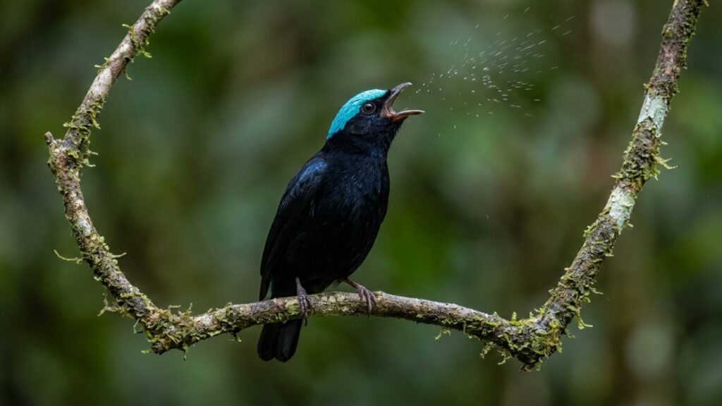 O uirapuru-verdadeiro ganhou notoriedade nas pesquisas de bioacústica, pois além de atrair parceiras com notas musicais sofisticadas, consegue calar os adversários na Floresta Amazônica