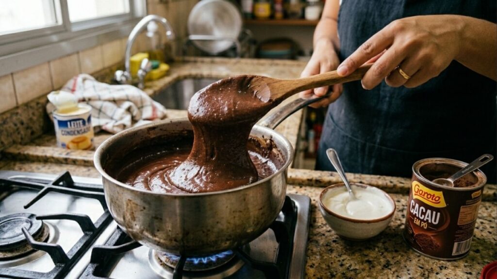 Os melhores chefs concordam: um brigadeiro com textura profissional não se faz apenas misturando leite condensado e achocolatado no fogo alto; é preciso usar cacau em pó, fogo brando, e adicionar uma colher de creme de leite e uma pitada de sal no final.