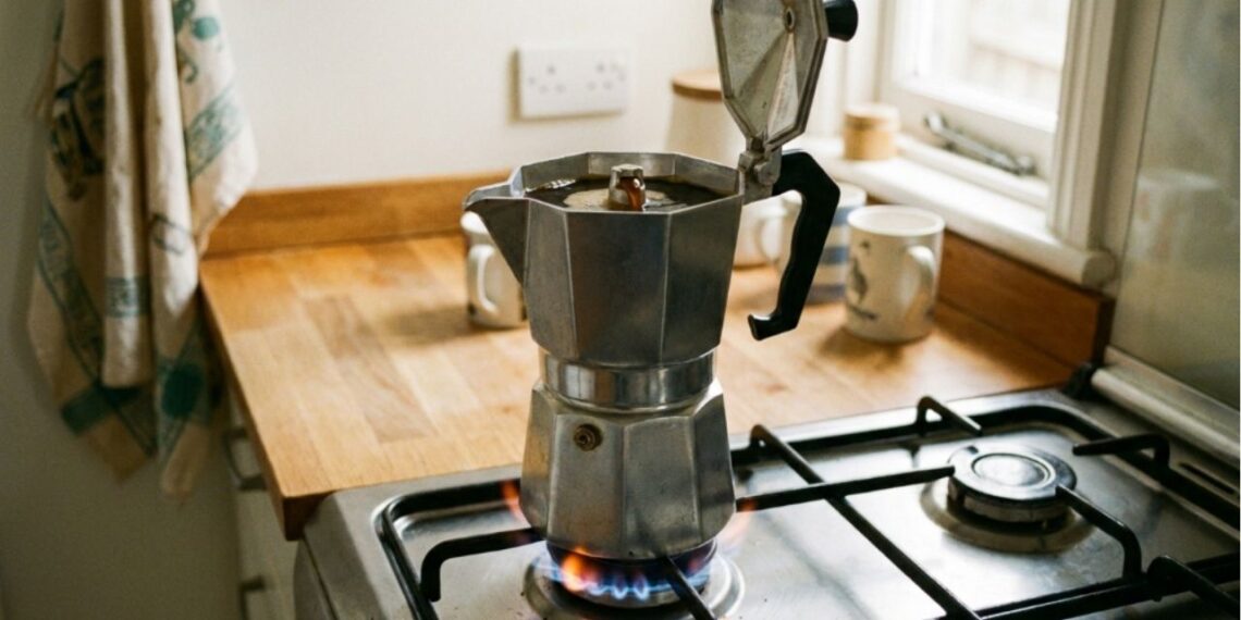 Como preparar o café perfeito na cafeteira italiana segundo os princípios da química: água, pó e chama