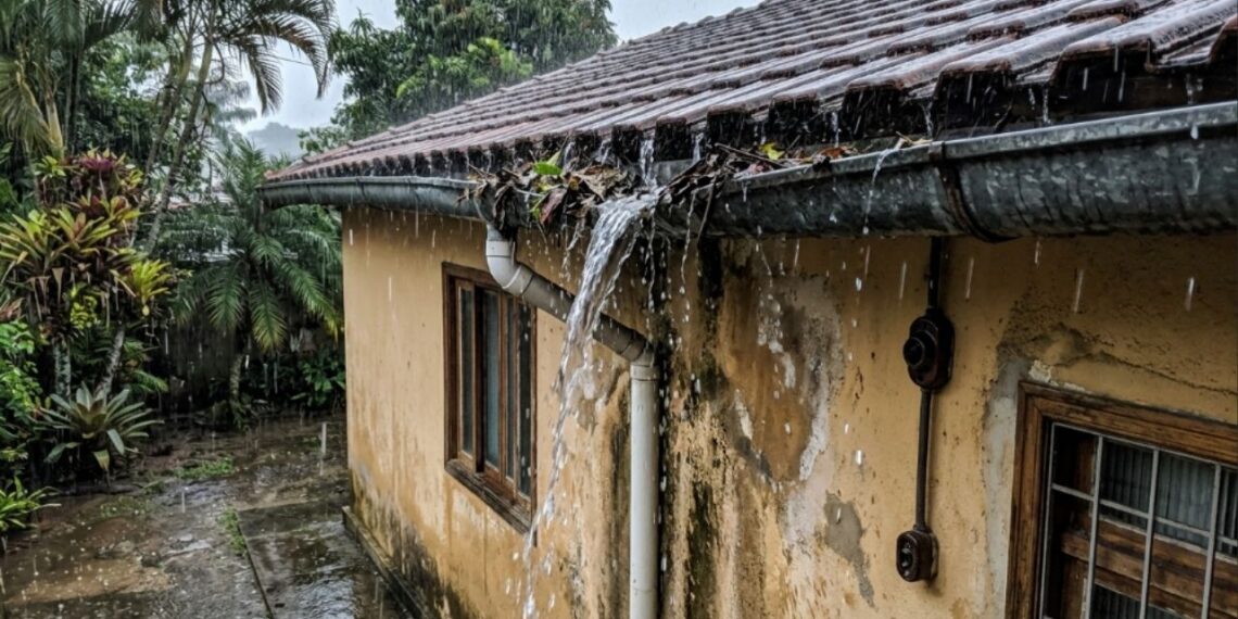 Adeus às calhas de zinco barulhentas que transbordam na chuva: o material impermeável de manta líquida que está tomando o lugar nas coberturas de 2026