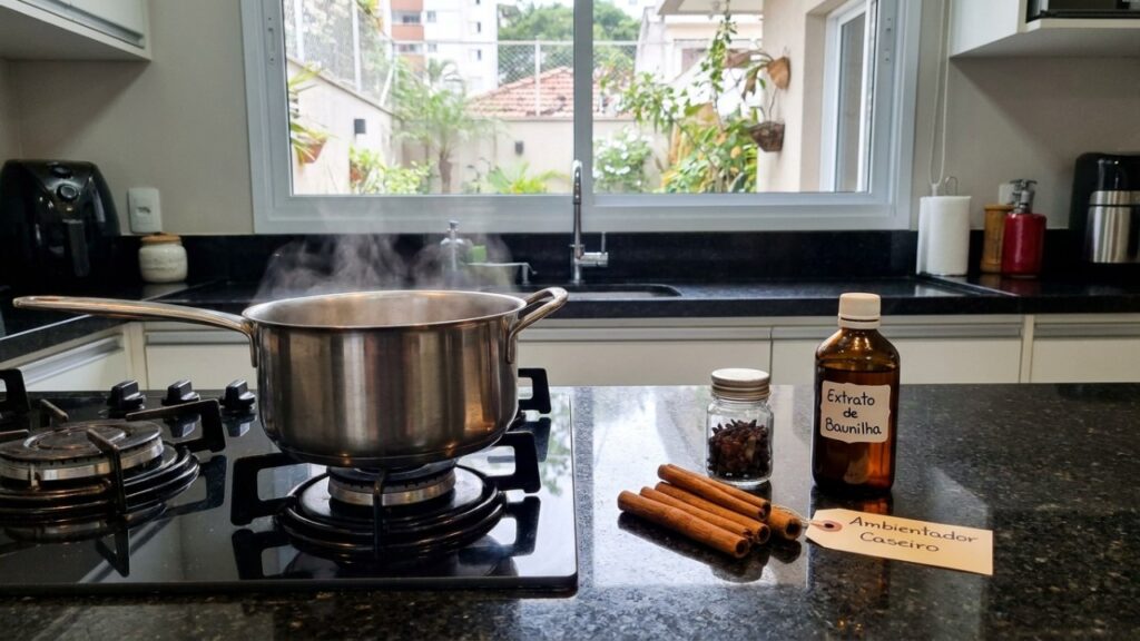 Como tirar cheiro de fritura da casa rapidamente após o almoço: o truque fácil da panela com canela fervendo que sempre funciona
