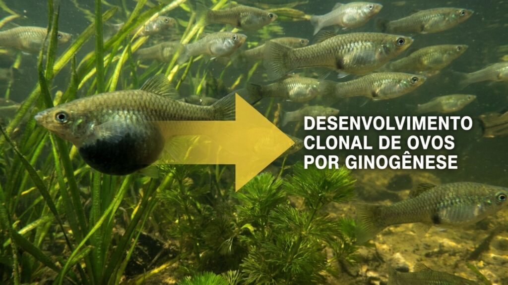 A enigmática espécie de peixe que perdurou por 100 mil anos sem a presença de machos e deixou um rastro evolutivo que intriga os cientistas