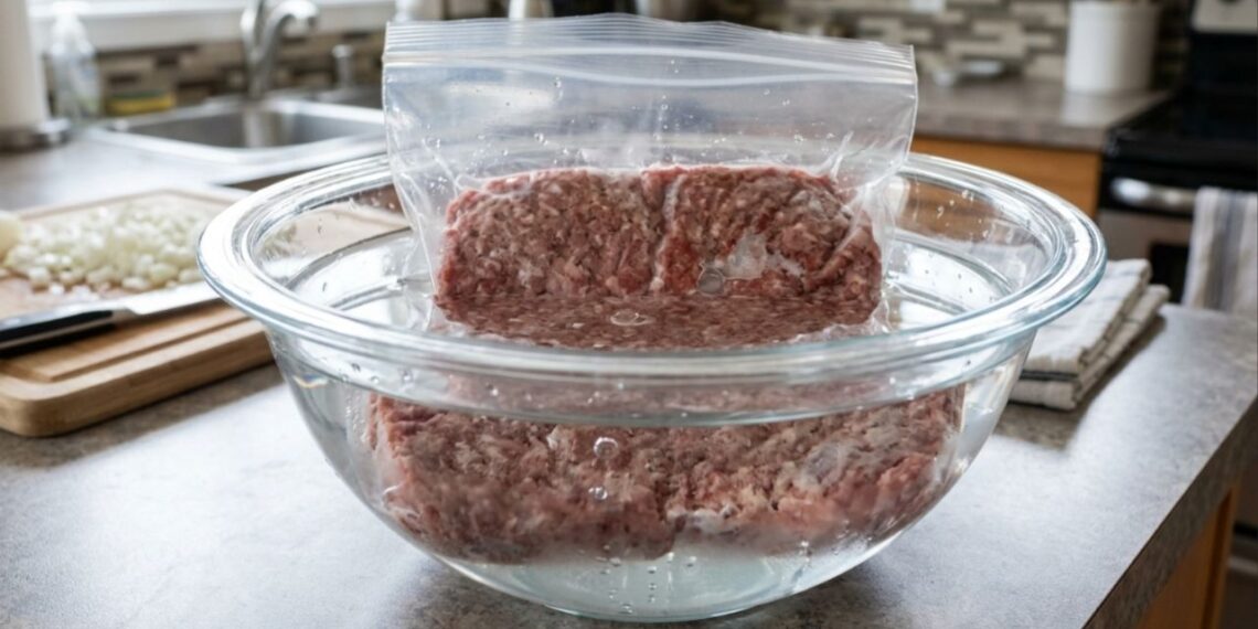 Pare de guardar a carne moída em um bloco grosso e duro no congelador: essa é a maneira correta de congelar e preservar a suculência