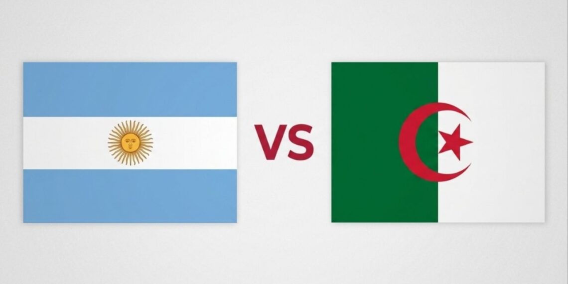 Quem ganha entre Argentina e Argélia, segundo a previsão do ChatGPT?