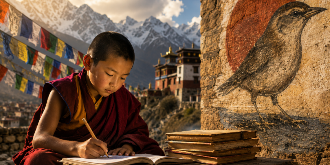Provérbio Tibetano do dia: “Uma criança sem educação é como um pássaro sem asas”. Lições sobre aprendizado, liberdade e por que o conhecimento é o que nos permite voar longe