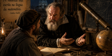 Frase do dia de Galileu Galilei: “Eu nunca conheci um homem tão ignorante que eu não pudesse aprender algo com ele.”