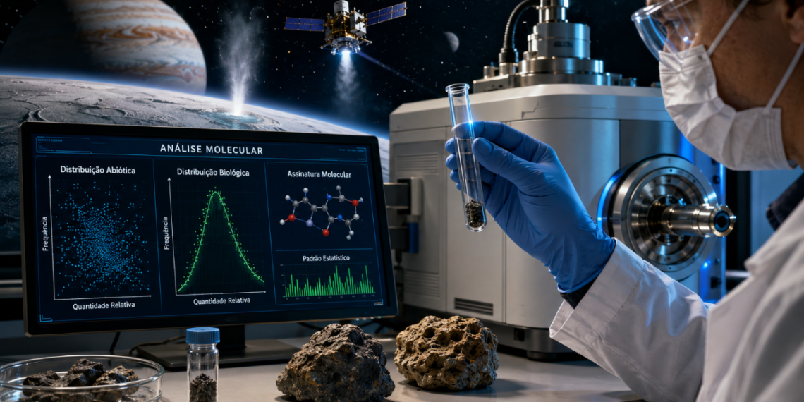 Cientistas descobriram que a verdadeira assinatura de vida alienígena pode estar oculta na matemática dos aminoácidos e não na captação de mensagens de rádio transmitidas pelo espaço