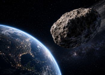 Asteroide de até 1,6 km de largura, com “quase 5 vezes o tamanho da Torre Eiffel”, se aproxima da Terra neste fim de semana