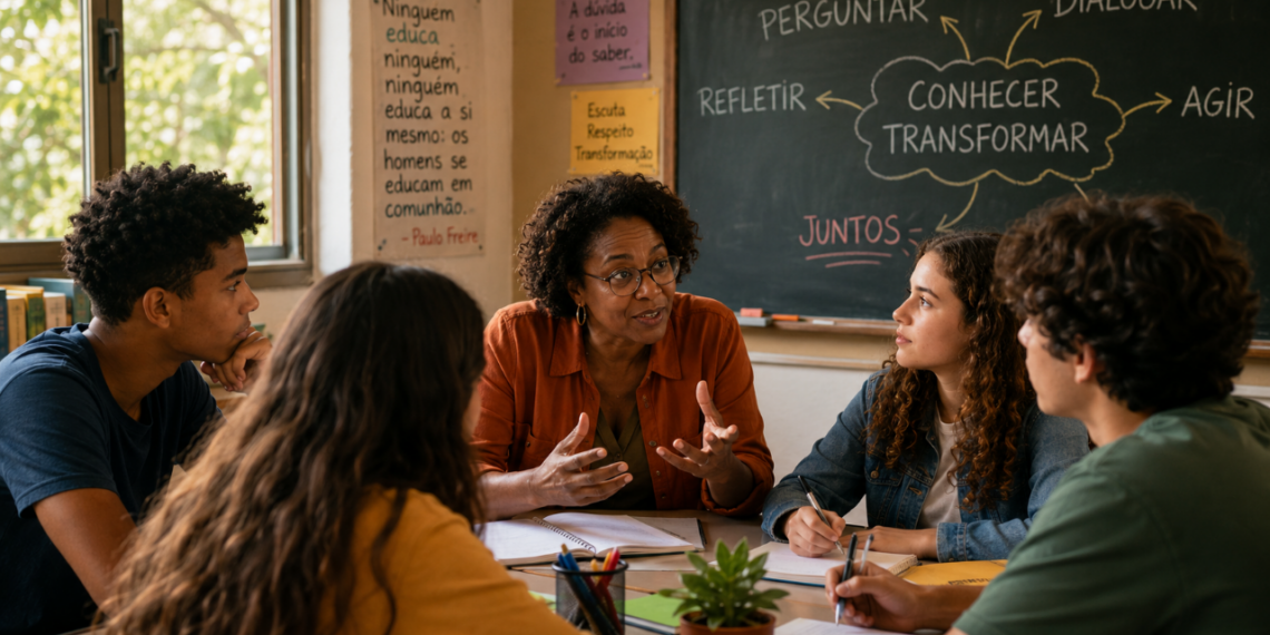 A Reflexao De Paulo Freire Sobre As Aprendizagens Nos Faz Pensar Repetimos Respostas Demais E Fazemos Perguntas De Menos