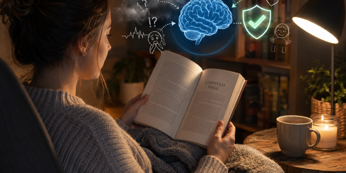 Os psicólogos concordam: "As pessoas que leem o final do livro ou os spoilers do filme antes de assistir fazem isso como uma forma de proteger seu sistema nervoso de surpresas emocionais intensas.”