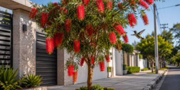 A Árvore De Flores Vermelhas Que Virou Moda Nas Calçadas Porque Além De Não Quebrar Calhas Atrai Dezenas De Beija-Flores