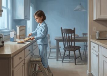 Estudos mostram que crianças que arrumavam a própria lancheira escolar para não acordar os pais cansados estavam construindo o que hoje é conhecido como autossuficiência forçada e negligência invisível