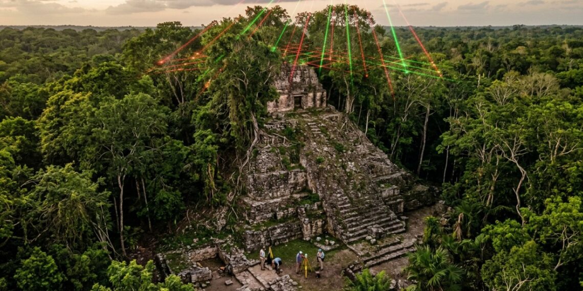O detalhe imperceptível em dados públicos do Google que permitiu a um estudante de arqueologia encontrar uma antiga cidade maia perdida