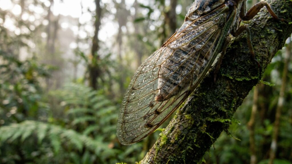 A espécie de cigarra amazônica que virou destaque entre pesquisadores porque além de produzir um som extremo consegue auxiliar no monitoramento da biodiversidade da floresta