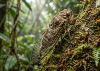 A espécie de cigarra amazônica que virou destaque entre pesquisadores porque além de produzir um som extremo consegue auxiliar no monitoramento da biodiversidade da floresta
