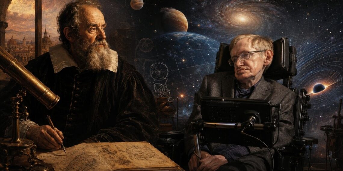 Stephen Hawking, ao comentar as descobertas de Galileu Galilei, disse: "Galileu, talvez mais do que qualquer outra pessoa, foi o principal responsável pelo nascimento da ciência moderna."