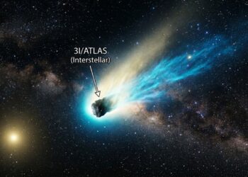 Cometa interestelar 3I/ATLAS revela química estranha fora do nosso Sistema Solar