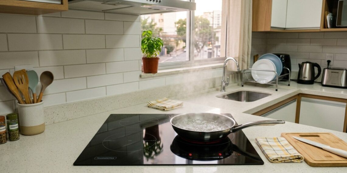 Adeus ao fogão cooktop tradicional a gás: a nova tendência é mais elegante e proporciona segurança total com a indução magnética