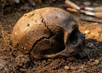 Cientistas descobriram que um homem que viveu na Alemanha há 5 mil anos pode ter sido oferecido em um ritual macabro dentro de um forno