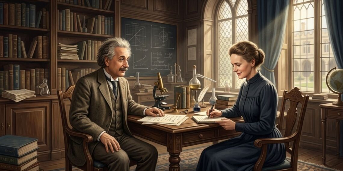 Albert Einstein, ao comentar o caráter inabalável de Marie Curie, disse: "De todos os seres célebres, ela é o único que a fama não corrompeu"