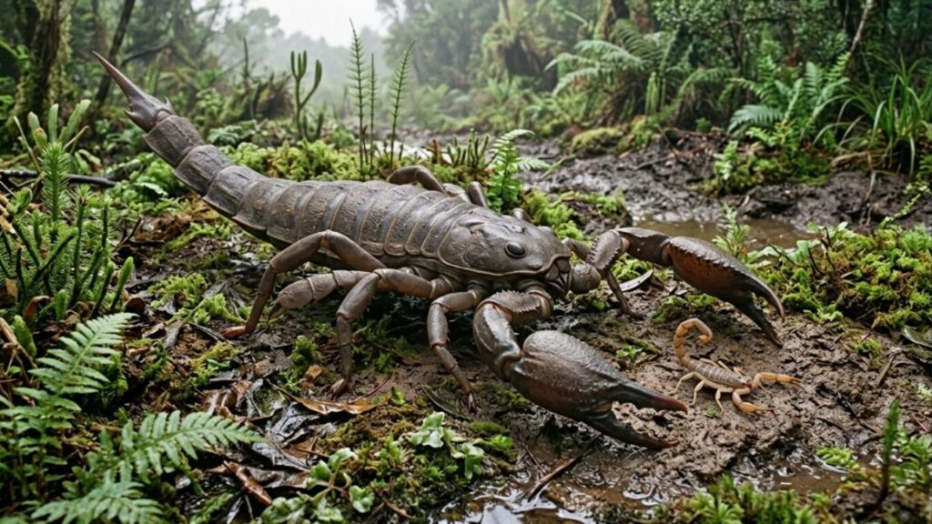 Cientistas identificam o maior escorpião já registrado, com mais de um metro e maior que um cachorro