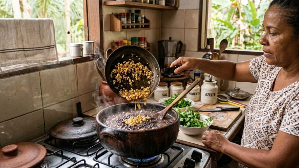 Pare de guardar o feijão cozido já temperado com alho e cebola no congelador: essa é a maneira correta de congelar apenas com o caldo para preservar o sabor de feito na hora