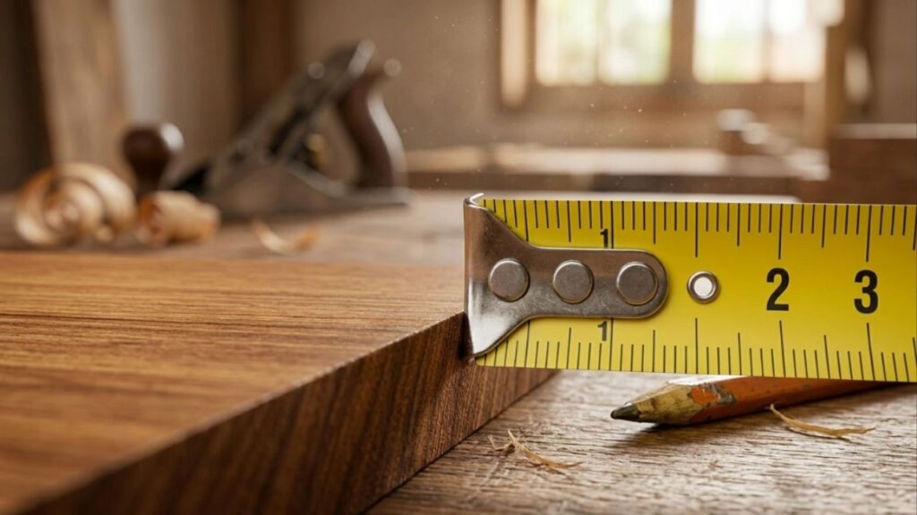 Para que servem os números vermelhos na fita métrica e por que eles estão ali
