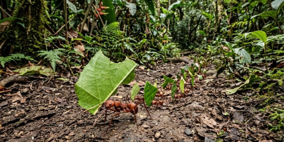 A formiga brasileira que cultiva o próprio alimento dentro do formigueiro há milhões de anos