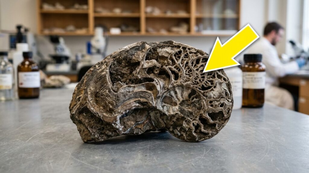 Um polvo gigante chamado Nanaimoteuthis haggarti viveu nos oceanos entre 100 e 70 milhões de anos atrás, na época dos dinossauros