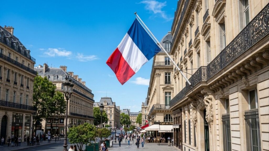 Por que a bandeira da França tem apenas três cores e nenhum símbolo?