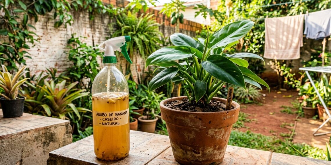 Combinação de casca de banana e vinagre: para que serve e por que é aconselhável para preservar plantas e afastar pragas de maneira natural