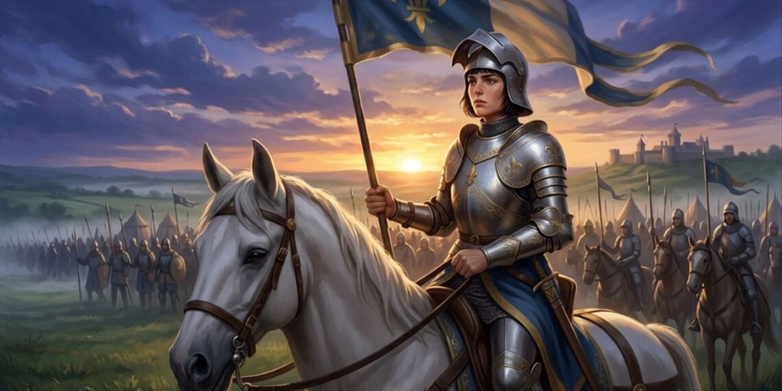 Frase do dia de Joana d’Arc: “Eu não tenho medo. Eu nasci exatamente para fazer isso.”