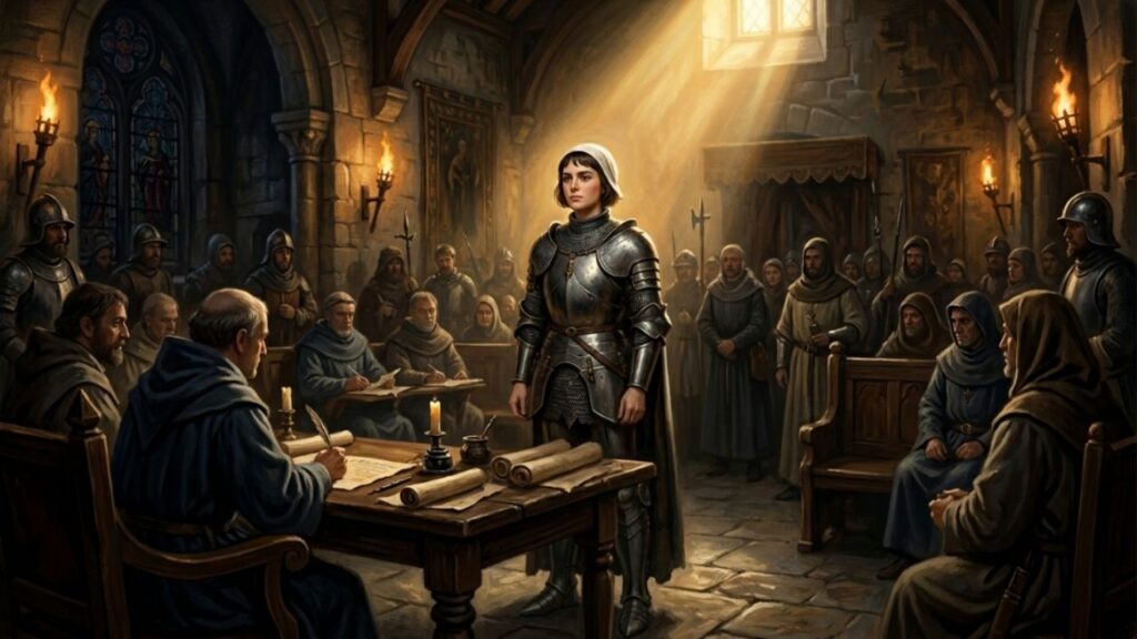 Frase do dia de Joana d’Arc: “Eu não tenho medo. Eu nasci exatamente para fazer isso.”