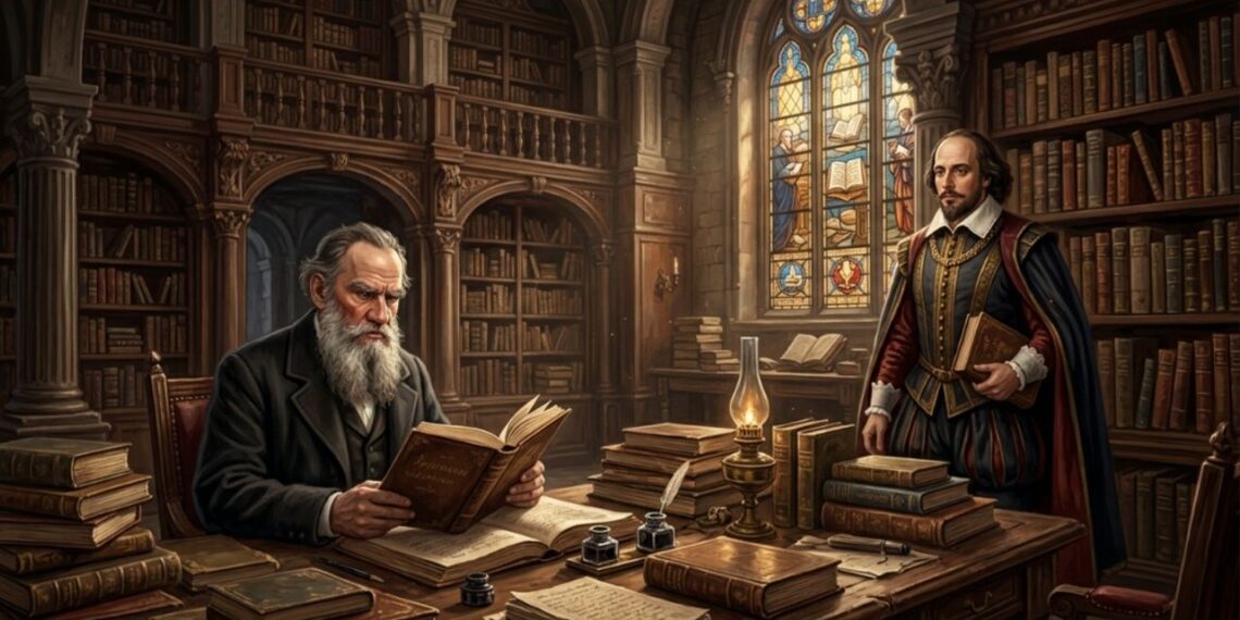 Leon Tolstói, ao comentar a famosa aversão que sentia pelas peças de William Shakespeare, disse: "Eu esperava receber um grande prazer estético, mas ao lê-lo senti uma repulsa irresistível e tédio."
