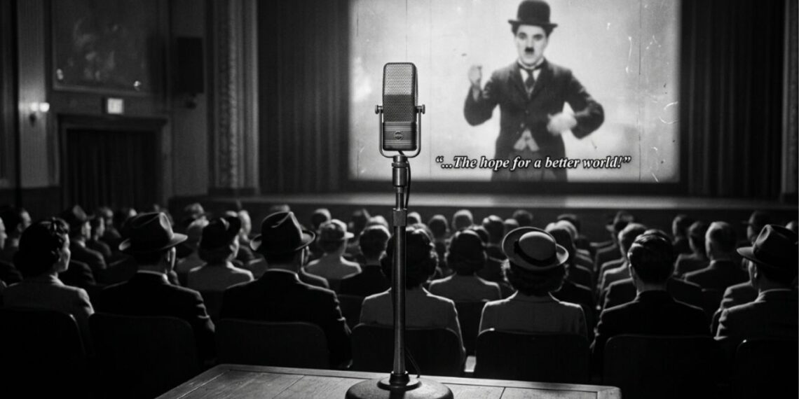 Charles Chaplin, ao comentar sobre a frieza do mundo moderno em seu mais famoso discurso, disse: “Pensamos em demasia e sentimos bem pouco; mais do que de máquinas, precisamos de humanidade.”