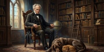 Frase do dia de Arthur Schopenhauer: "A compaixão pelos animais está intimamente ligada à bondade de caráter, e quem é cruel com os animais não pode ser um bom homem."