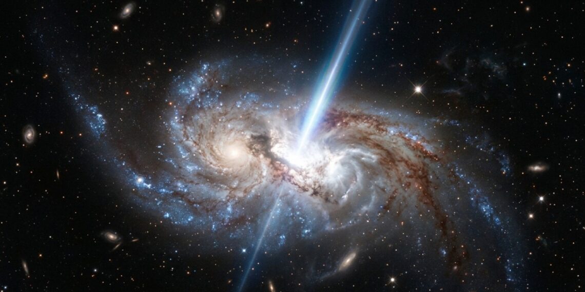 O inusitado sinal laser proveniente de um objeto enigmático, que se tornou um alerta na astrofísica devido à sua capacidade de viajar 8 bilhões de anos-luz, desafia as leis da física contemporânea