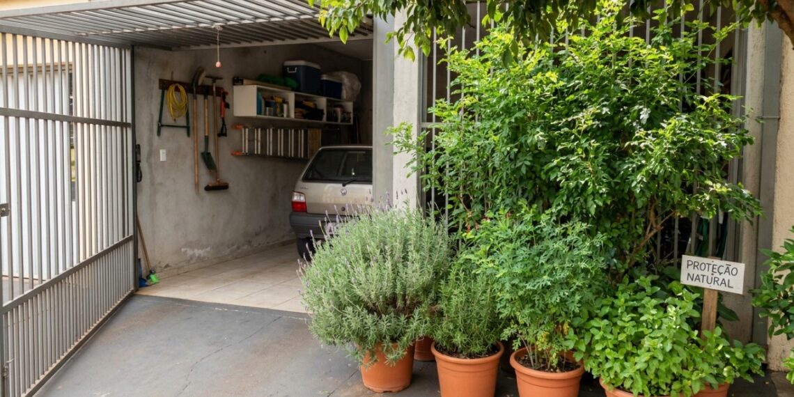 Os 7 arbustos aromáticos que espantam aranhas marrons e deixam os cantos sombreados da garagem totalmente seguros