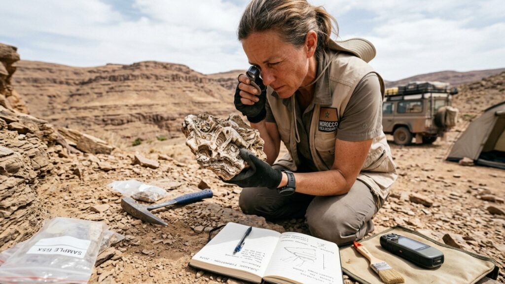 Marrocos encontra formações de 180 milhões de anos que desafiam a geologia