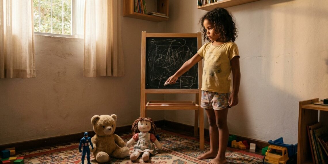 Estudos mostram que crianças que brincavam de professoras ensinando o vento e as bonecas estavam construindo o que hoje é conhecido como ensaio de autoridade cognitiva e necessidade de controle do ambiente