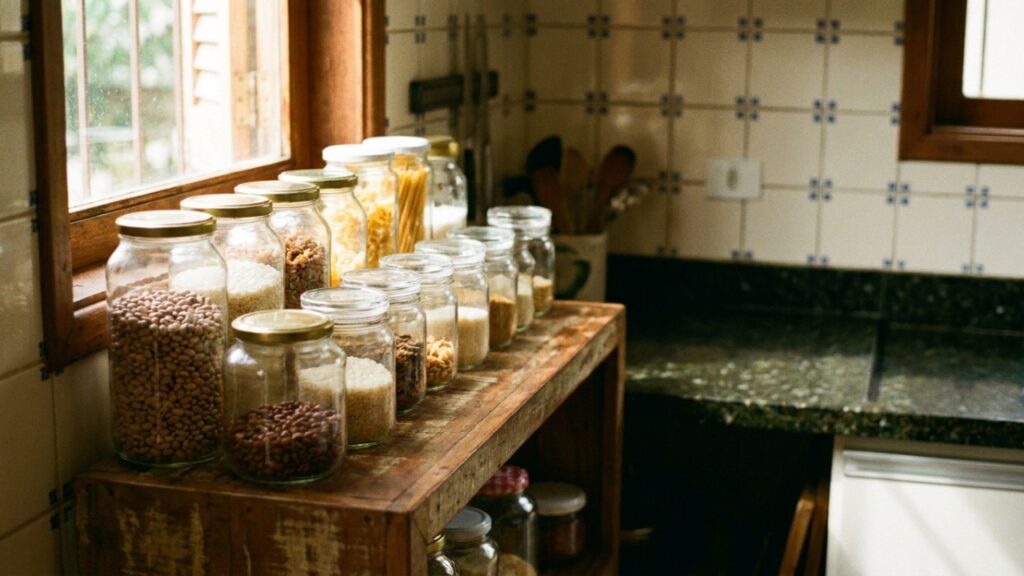 Como tirar rótulos difíceis grudados em potes de vidro recicláveis: o truque fácil de aplicar óleo de cozinha com bicarbonato que está na moda
