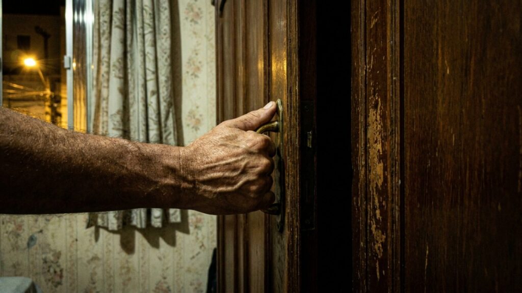 Muita gente não percebe que quem não consegue dormir se a porta do guarda-roupa ou do quarto estiver aberta está vivendo um trauma crônico: o medo profundo de perder a segurança perimetral do seu momento mais vulnerável