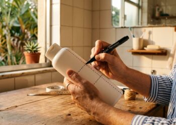 Nao Jogue Os Frascos De Shampoo Vazios Fora Ideias Para Reutilizar Esses Recipientes Para Organizar Escovas E Pentes No Banheiro De Casa