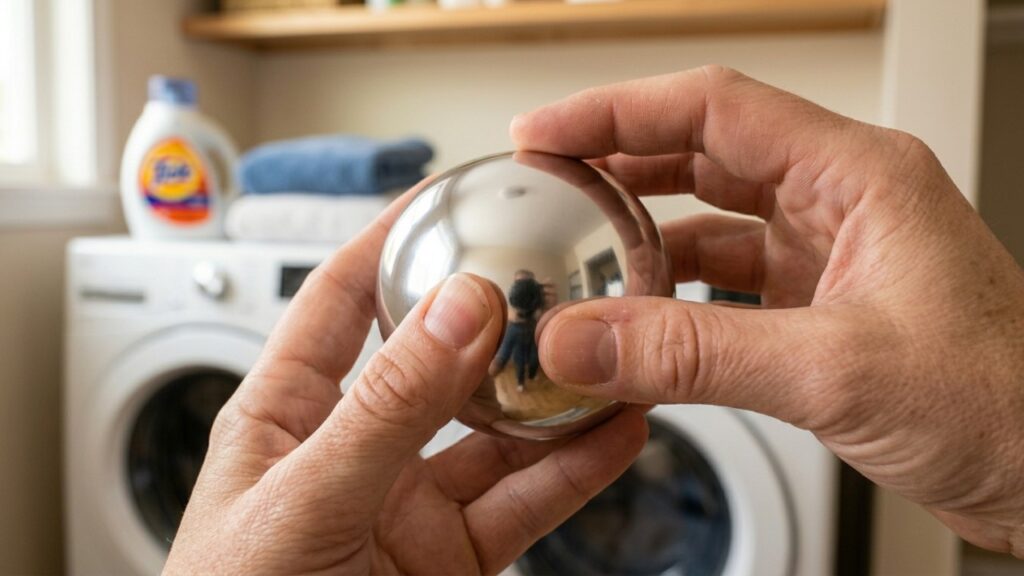 Colocar bolas de papel alumínio dentro da máquina de lavar roupas: para que serve e por que recomendam