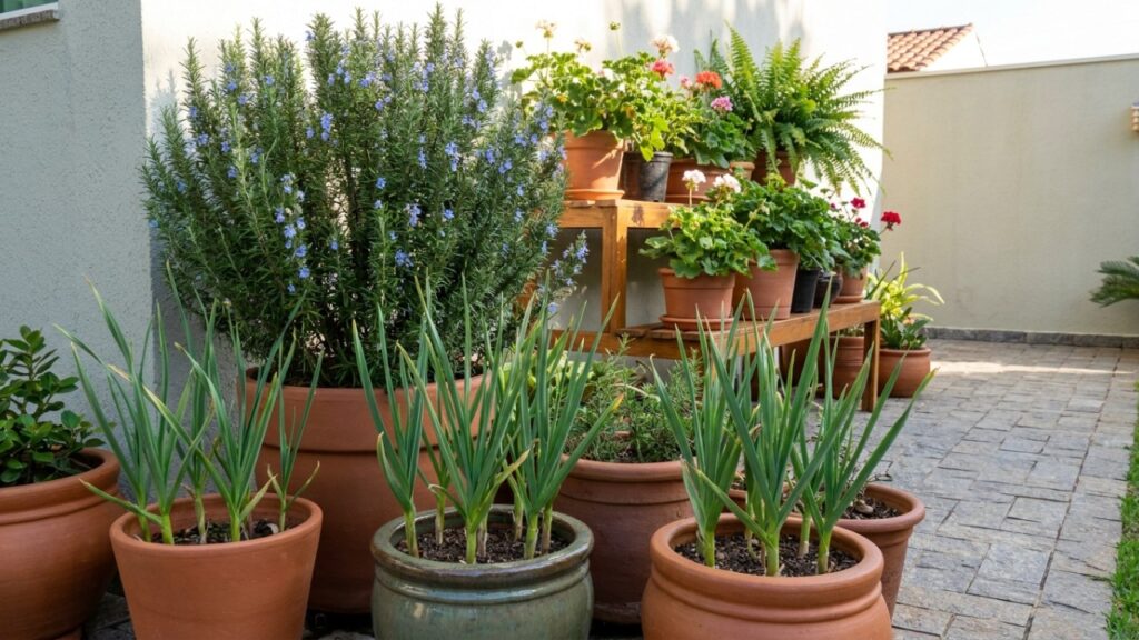 As 8 plantas de horta que espantam gafanhotos famintos e deixam a folhagem das suas plantas ornamentais sem nenhum buraco