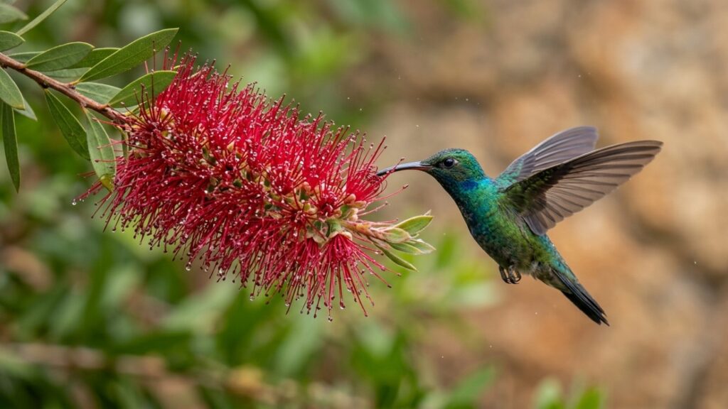 A Árvore De Flores Vermelhas Que Virou Moda Nas Calçadas Porque Além De Não Quebrar Calhas Atrai Dezenas De Beija-Flores