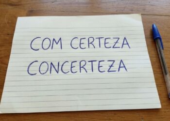 "Com certeza" ou "concerteza": qual a forma correta no português brasileiro?