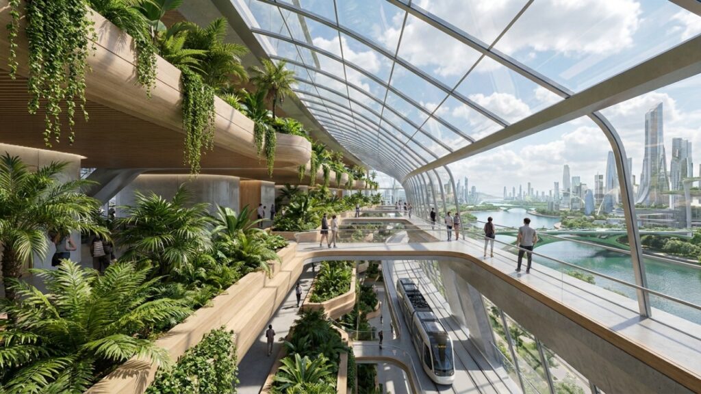 Megaprojeto de engenharia considerado impossível pela arquitetura surpreende o mundo ao suspender um arranha-céu horizontal de 12.000 toneladas a 250 metros de altura